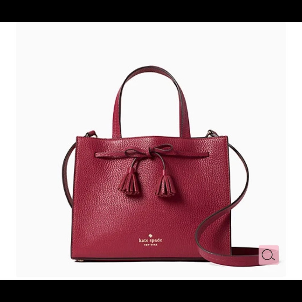 Kate Spade Hayes Leather Satchel